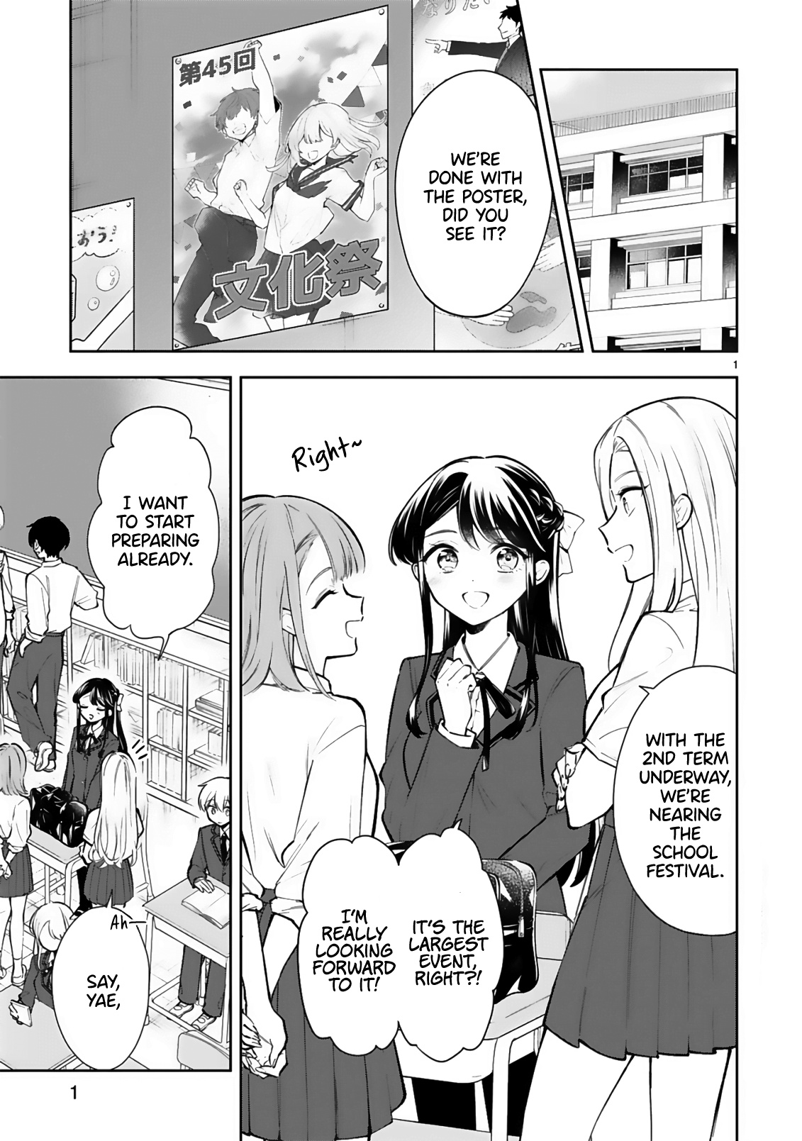 Ichijou-San Wa Kao Ni Deyasui Chapter 20 #1