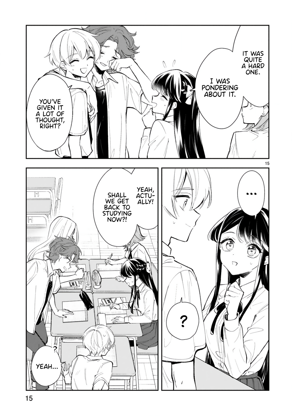 Ichijou-San Wa Kao Ni Deyasui Chapter 13 #15