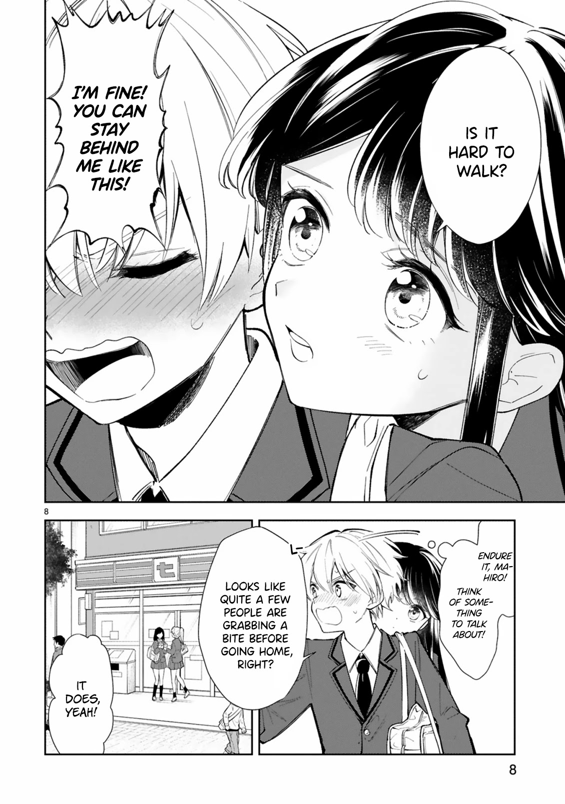 Ichijou-San Wa Kao Ni Deyasui Chapter 8 #8