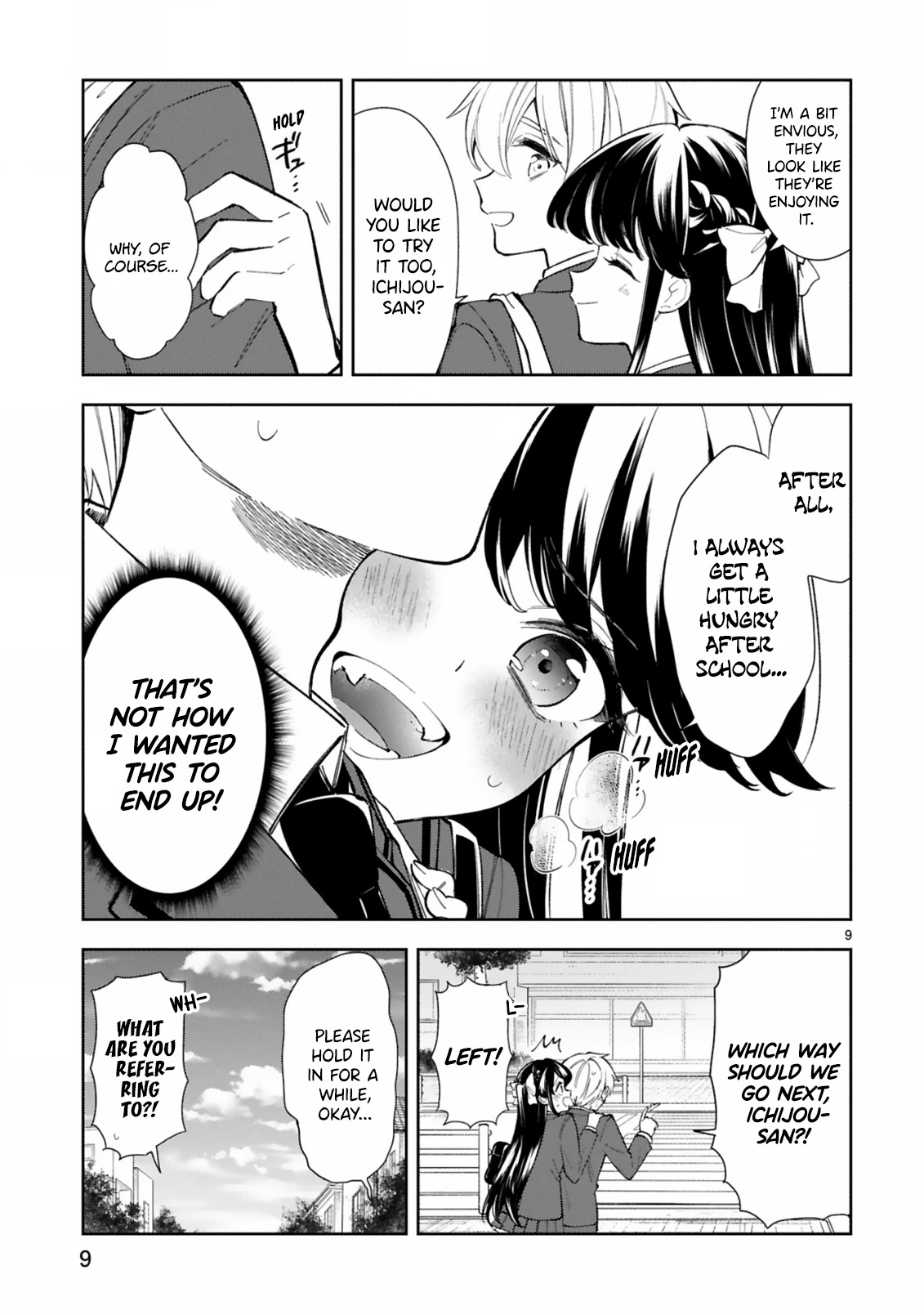 Ichijou-San Wa Kao Ni Deyasui Chapter 8 #9