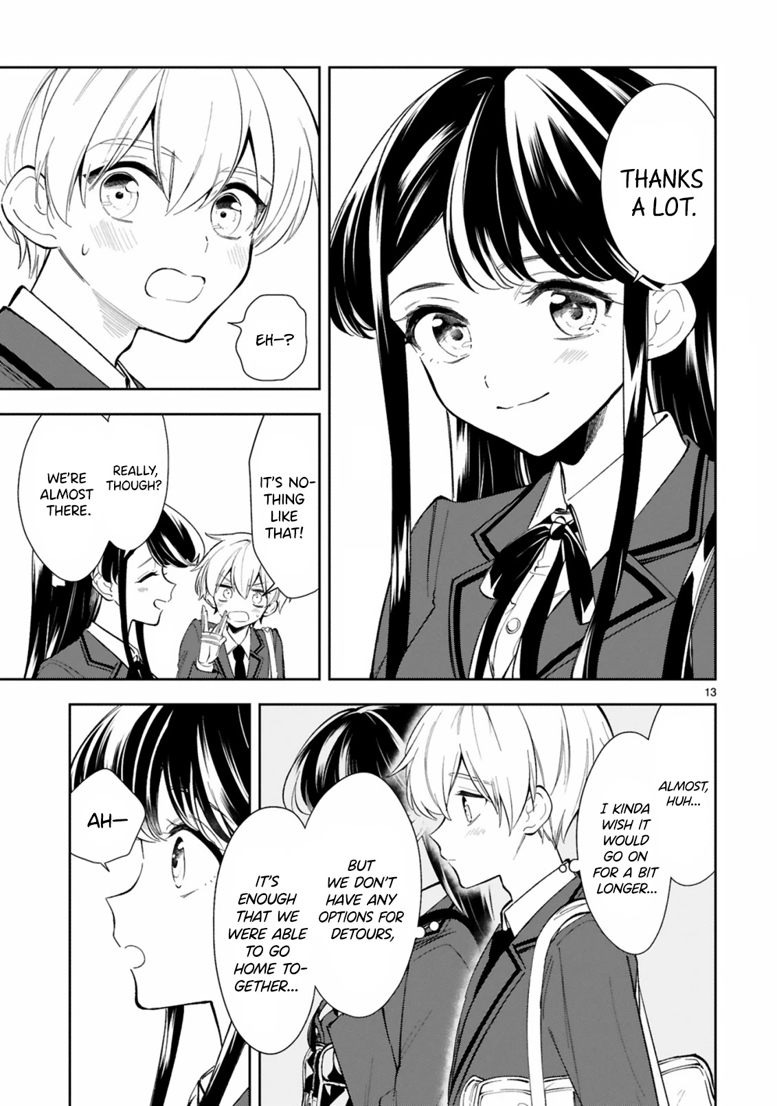 Ichijou-San Wa Kao Ni Deyasui Chapter 8 #13