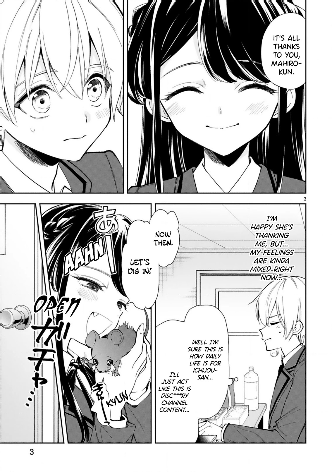 Ichijou-San Wa Kao Ni Deyasui Chapter 4 #3