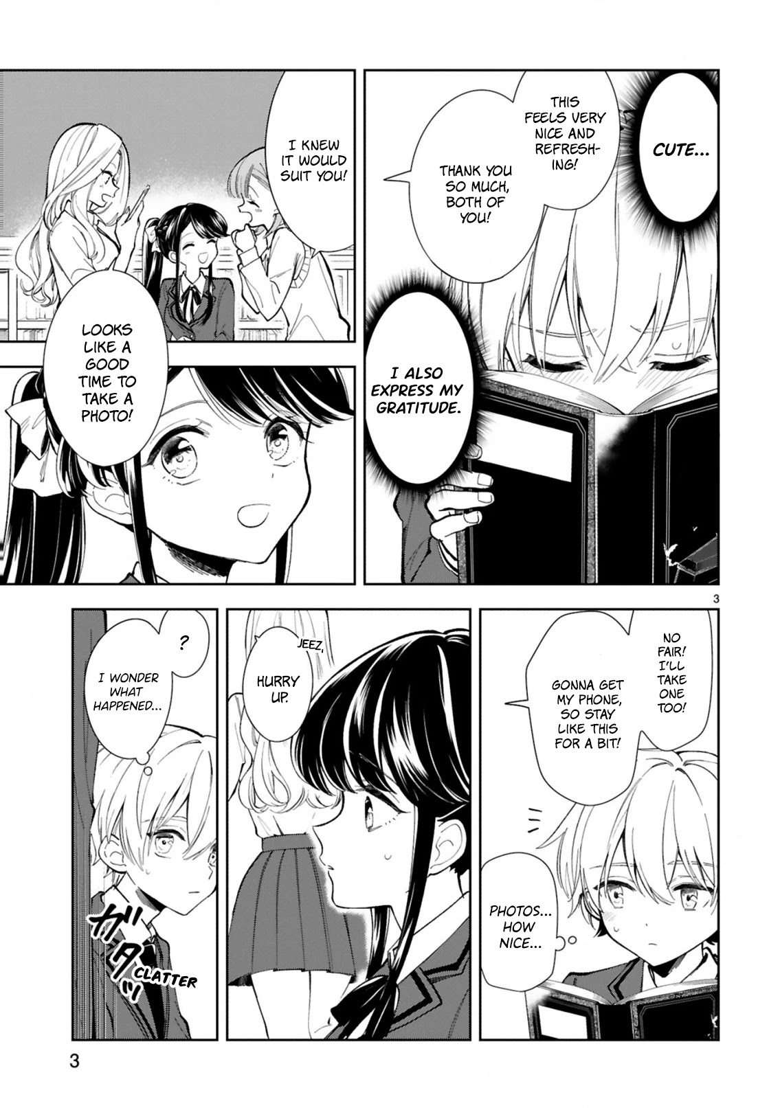 Ichijou-San Wa Kao Ni Deyasui Chapter 3 #5