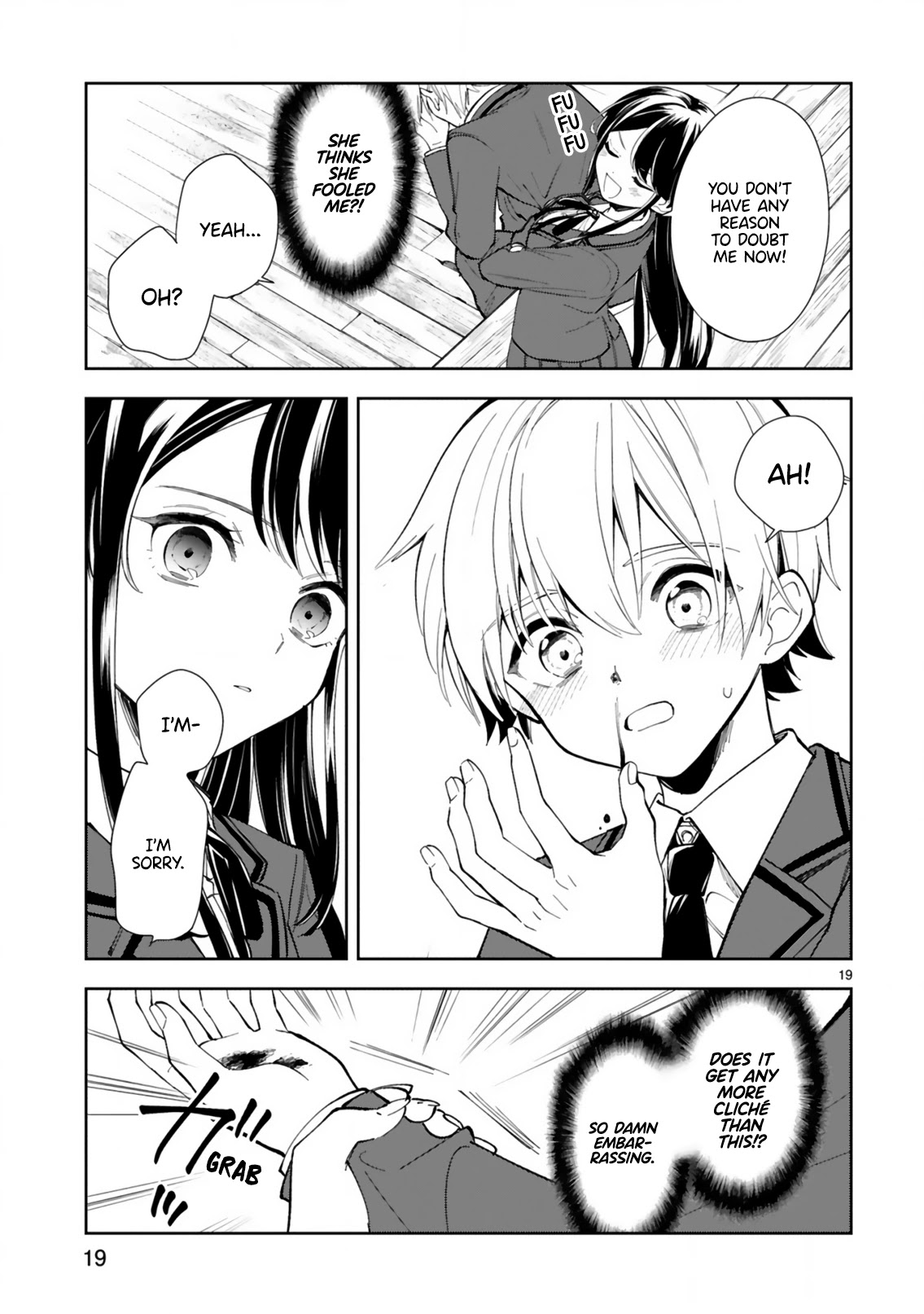 Ichijou-San Wa Kao Ni Deyasui Chapter 1 #21