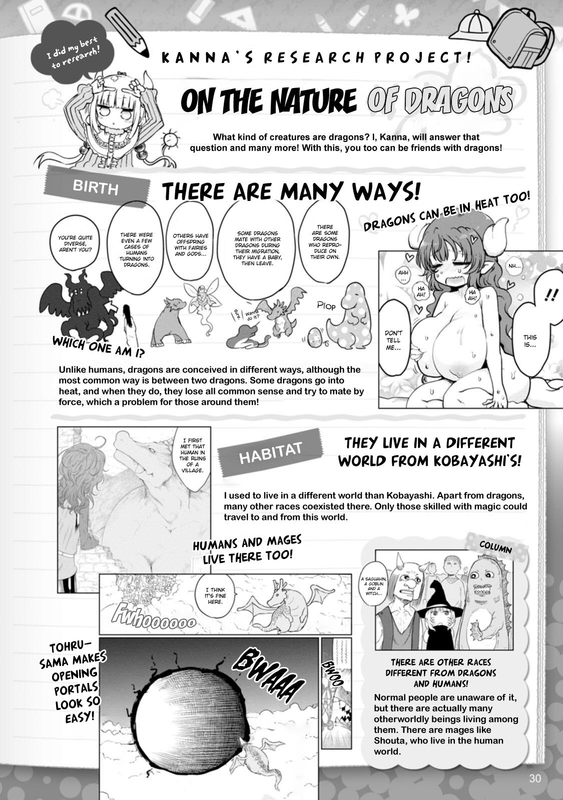 Kobayashi-San Chi No Maid Dragon Official Guidebook Chapter 4 #5