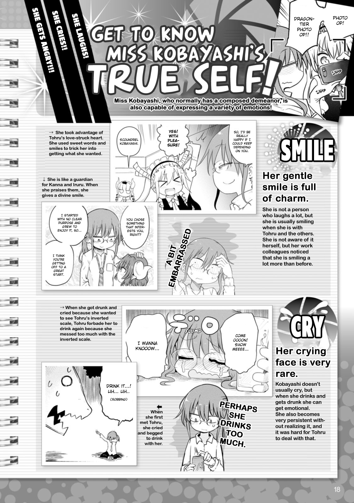 Kobayashi-San Chi No Maid Dragon Official Guidebook Chapter 2 #6