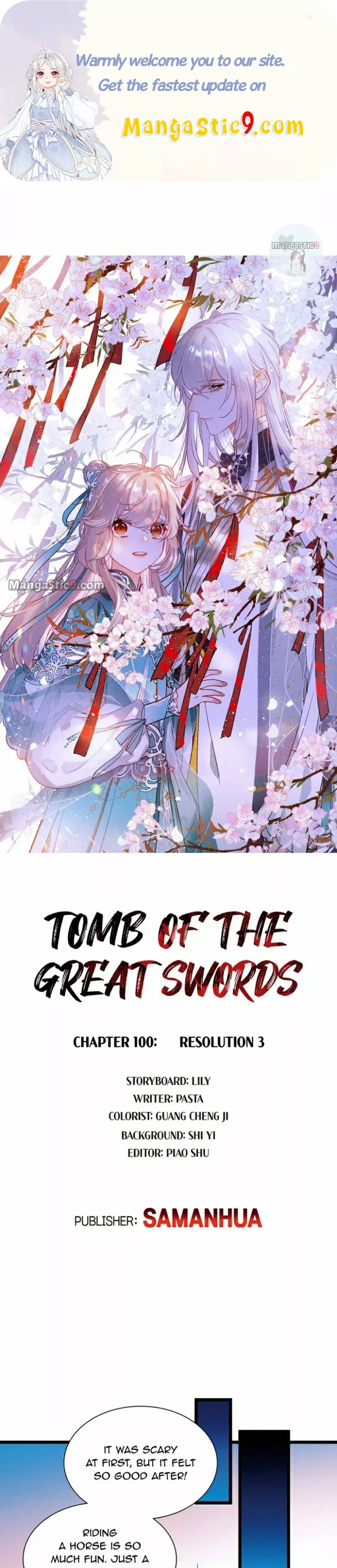 The Tomb Of Famed Swords Chapter 100 #1