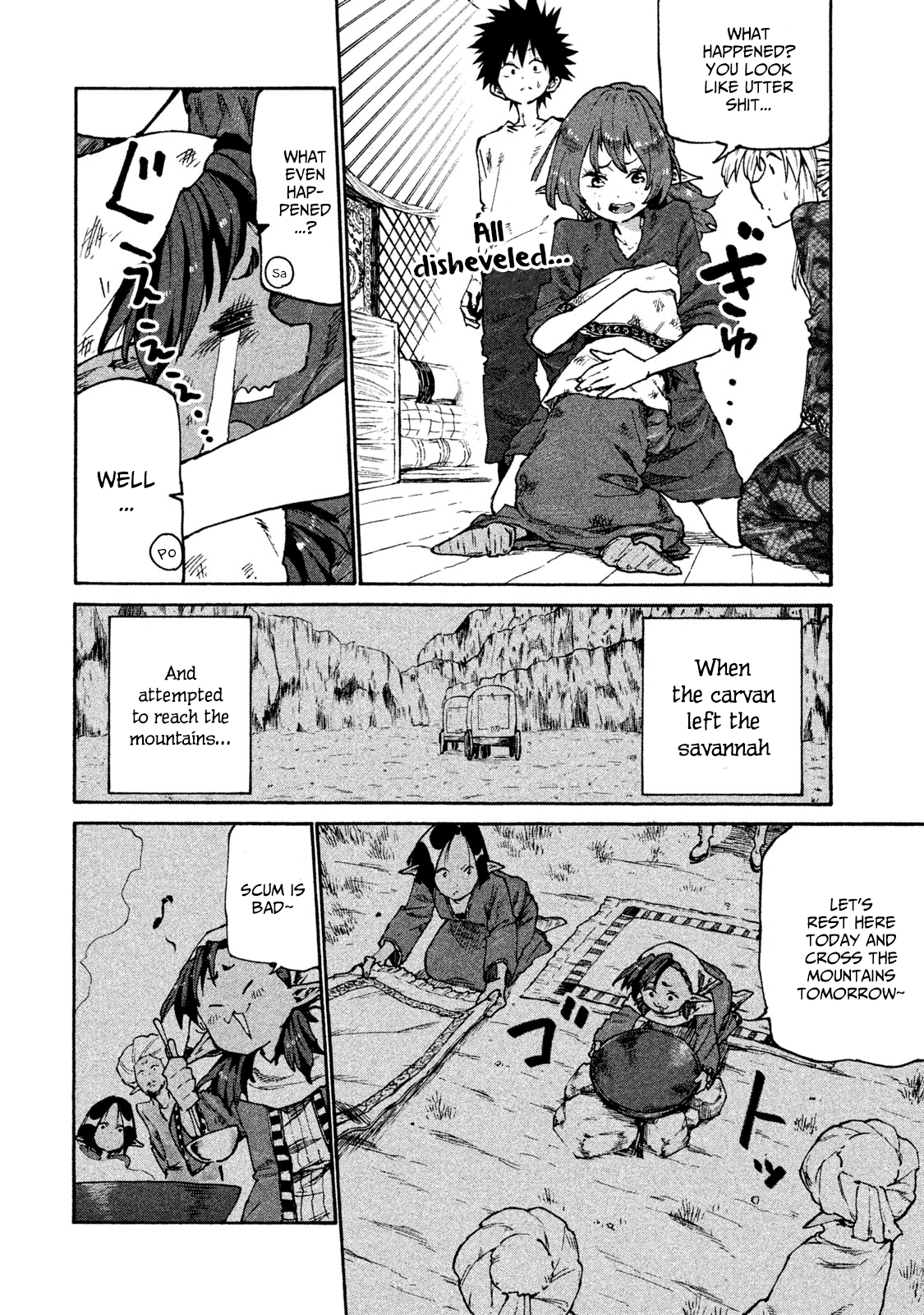 Mazumeshi Elf To Youbokugurashi Chapter 32 #6
