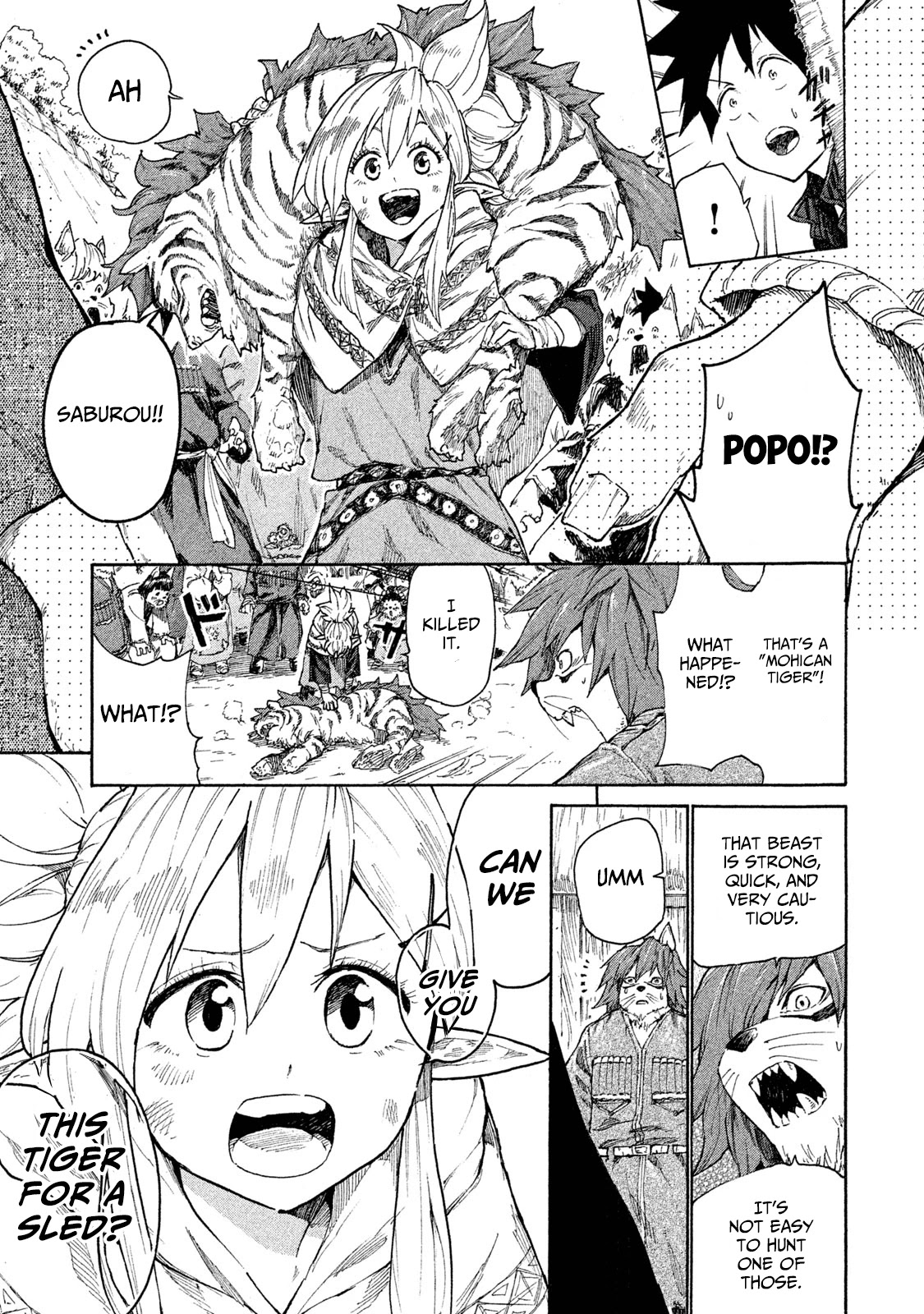 Mazumeshi Elf To Youbokugurashi Chapter 7 #30