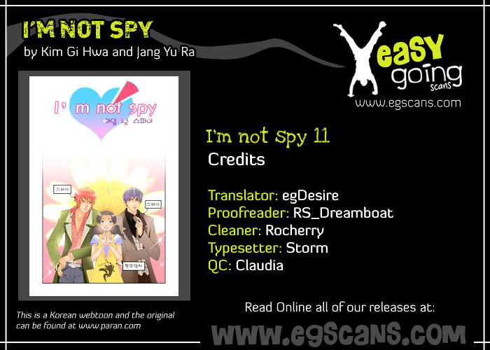 I'm Not Spy Chapter 11 #1