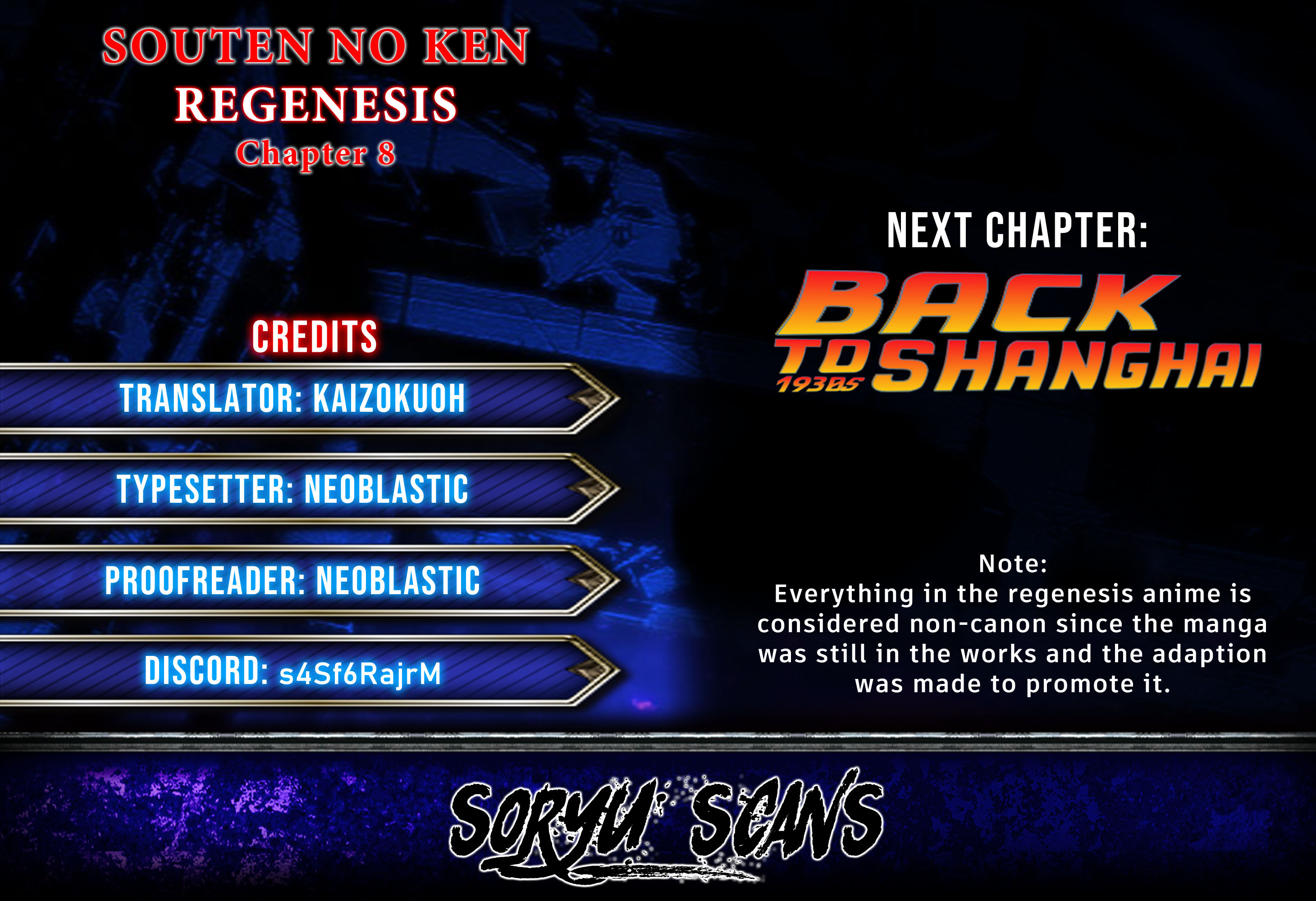 Souten No Ken Regenesis Chapter 8 #35