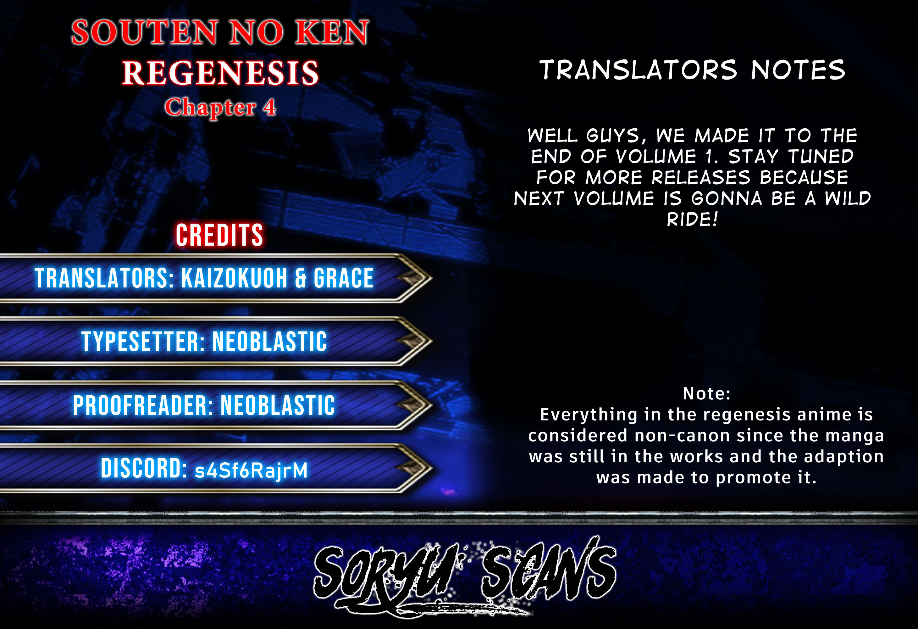 Souten No Ken Regenesis Chapter 4 #37