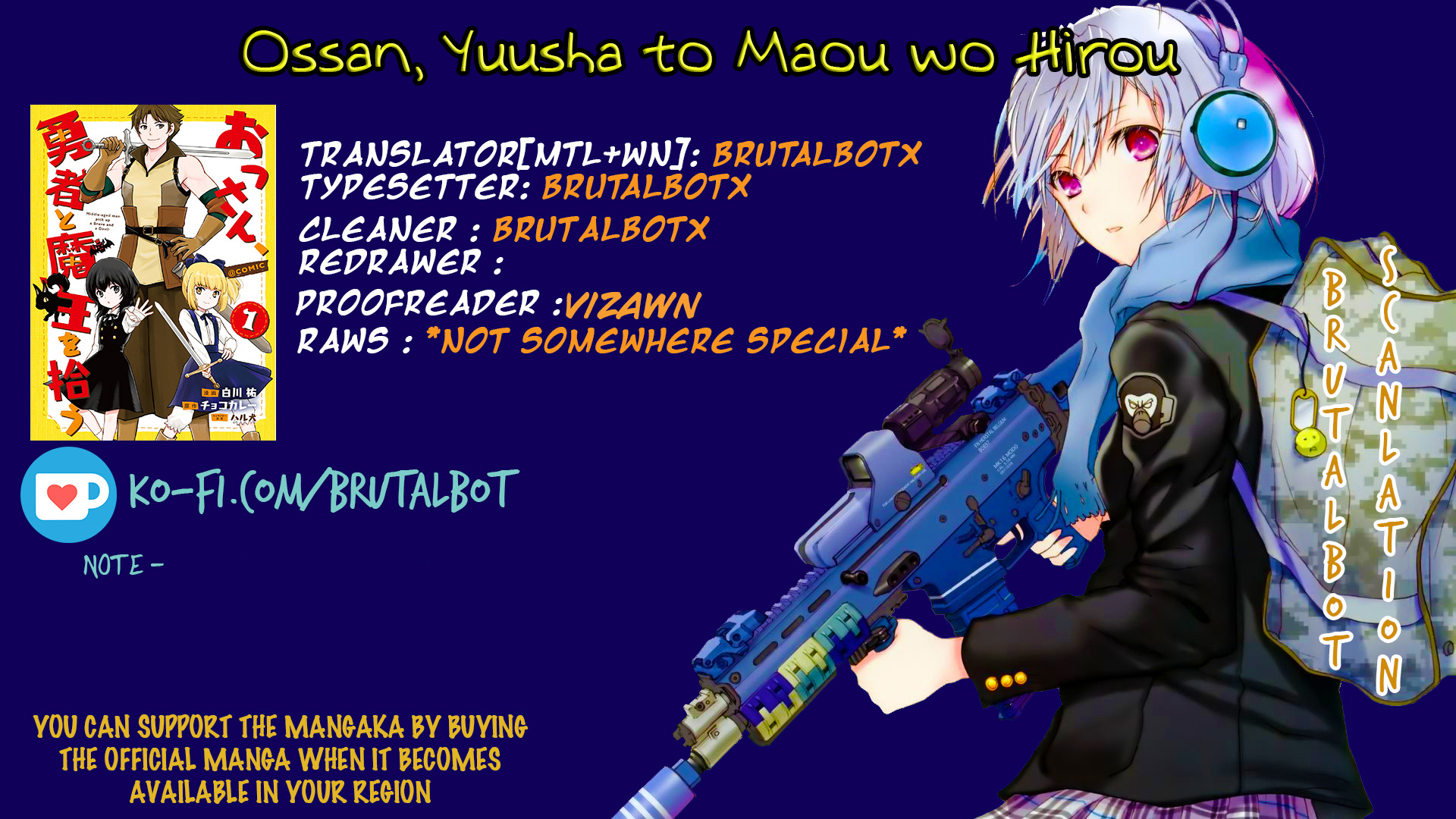 Ossan, Yuusha To Maou Wo Hirou Chapter 2.1 #1