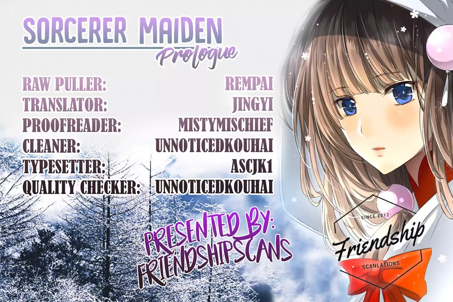 Sorcerer Maiden Chapter 0 #1