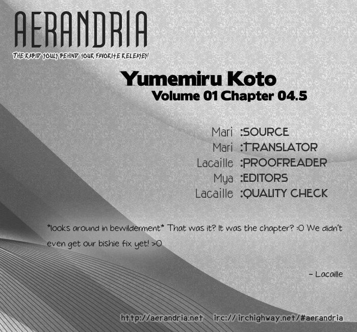 Yumemiru Koto Chapter 4.5 #3
