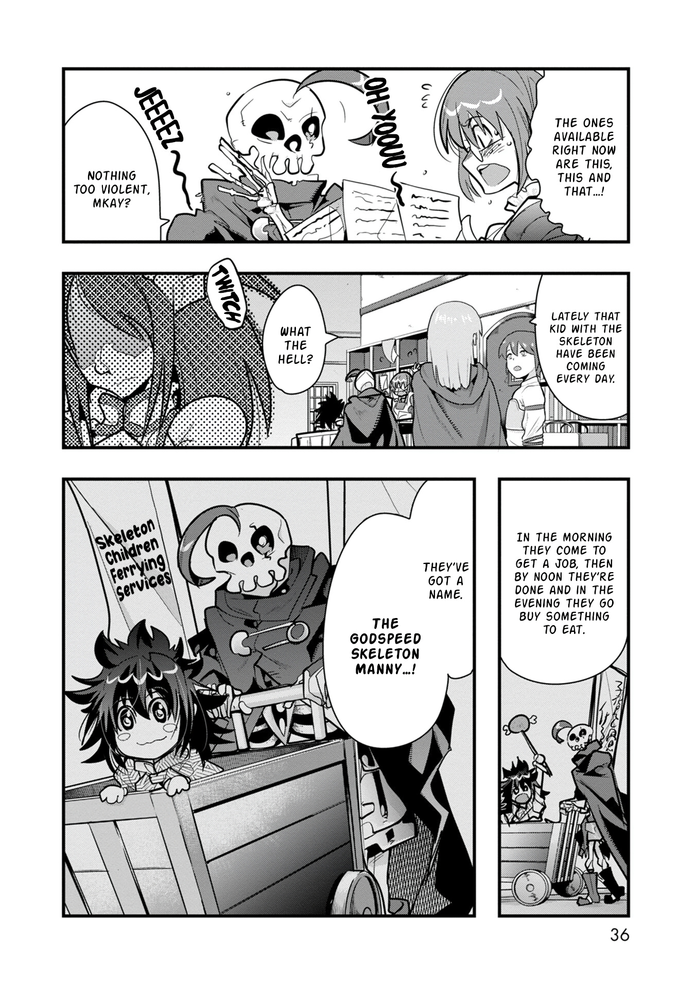 A Skeleton Who Was The Brave Chapter 6 #35