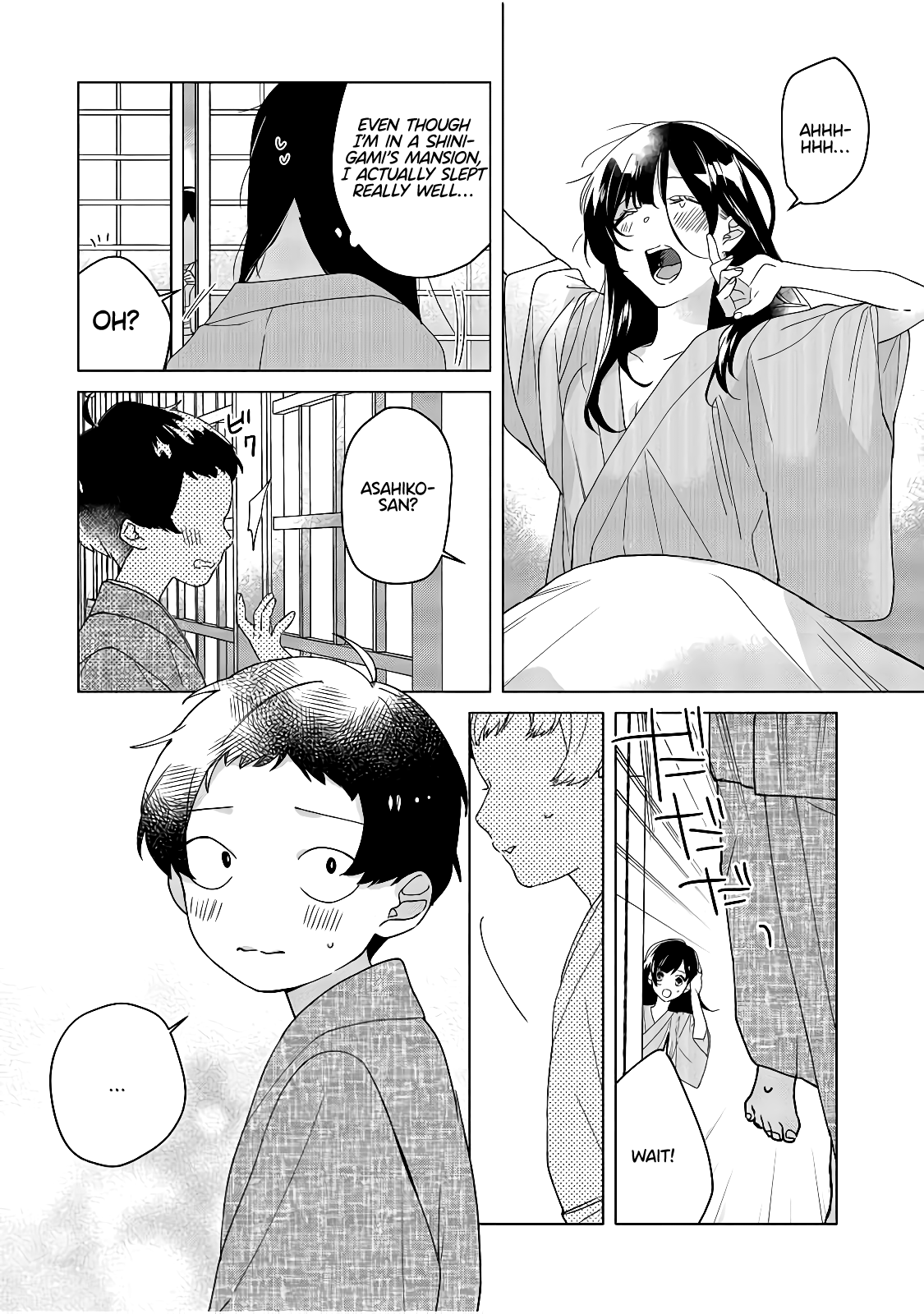 Shinigami No Hatsukoi ~Botsuraku Kazoku No Reijou Wa Ai Wo Shiranai Shinigami Ni Totsugu~ Chapter 3 #9