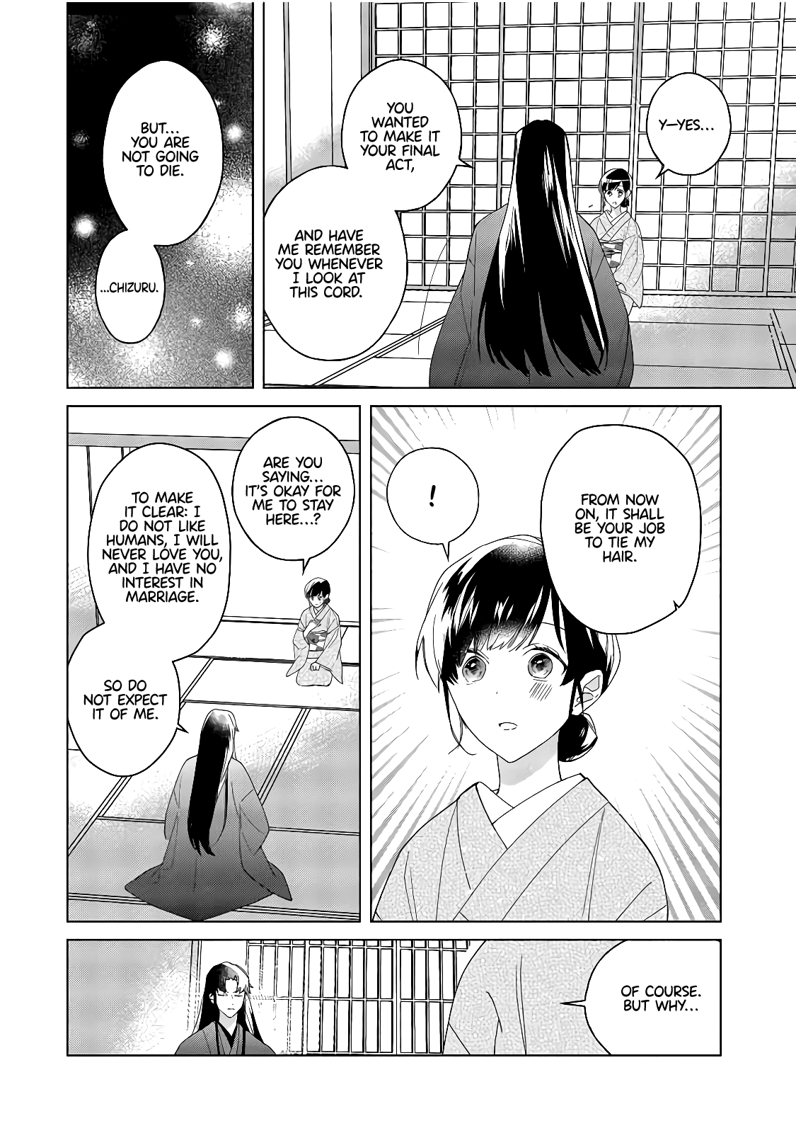 Shinigami No Hatsukoi ~Botsuraku Kazoku No Reijou Wa Ai Wo Shiranai Shinigami Ni Totsugu~ Chapter 3 #21