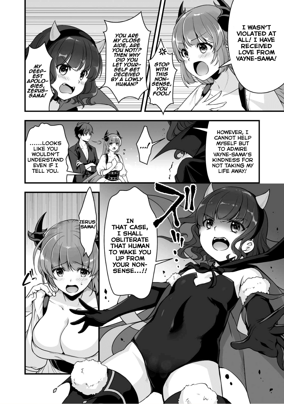 When I Was Playing Eroge With Vr, I Was Reincarnated In A Different World, I Will Enslave All The Beautiful Demon Girls ~Crossout Saber~ Chapter 3 #21