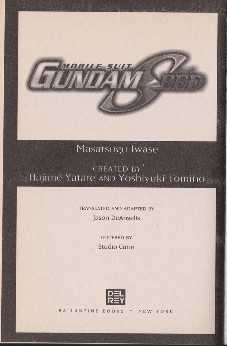 Mobile Suit Gundam Seed Chapter 1 #4