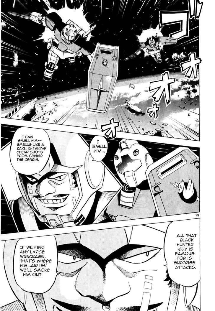 Kidou Sensei Gundam - Kokui No Kariudo Chapter 1 #21