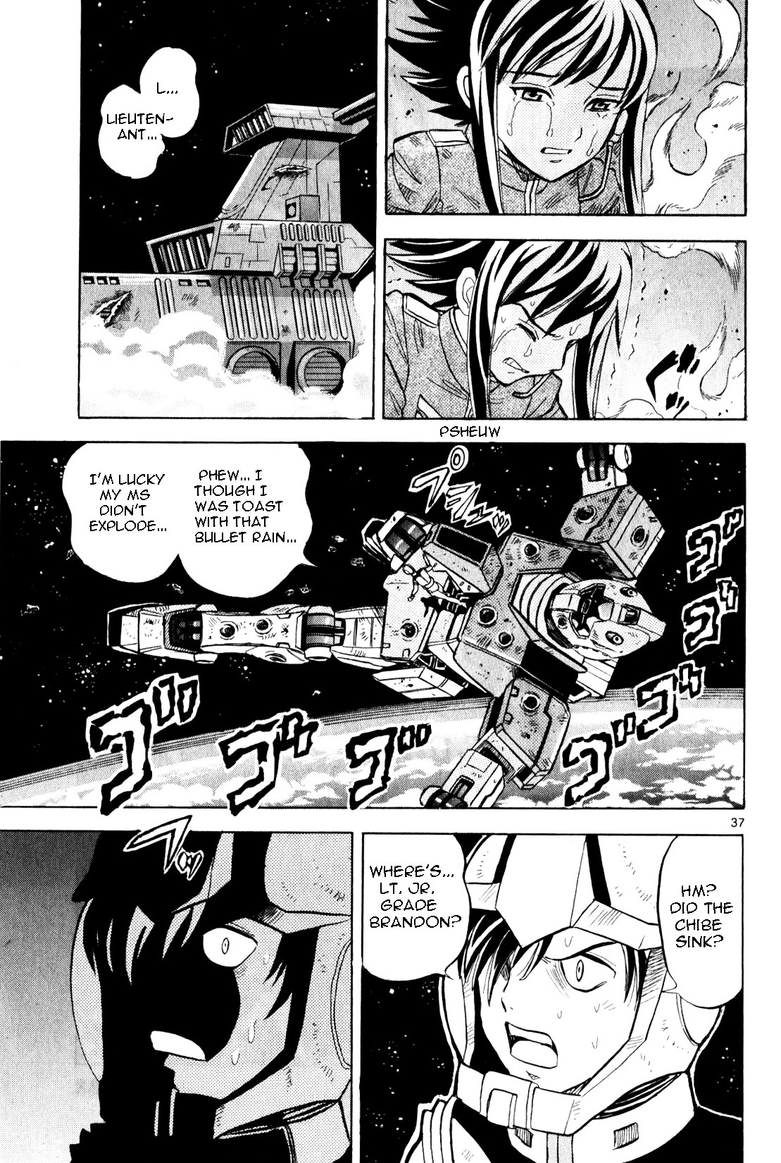 Kidou Sensei Gundam - Kokui No Kariudo Chapter 0 #130