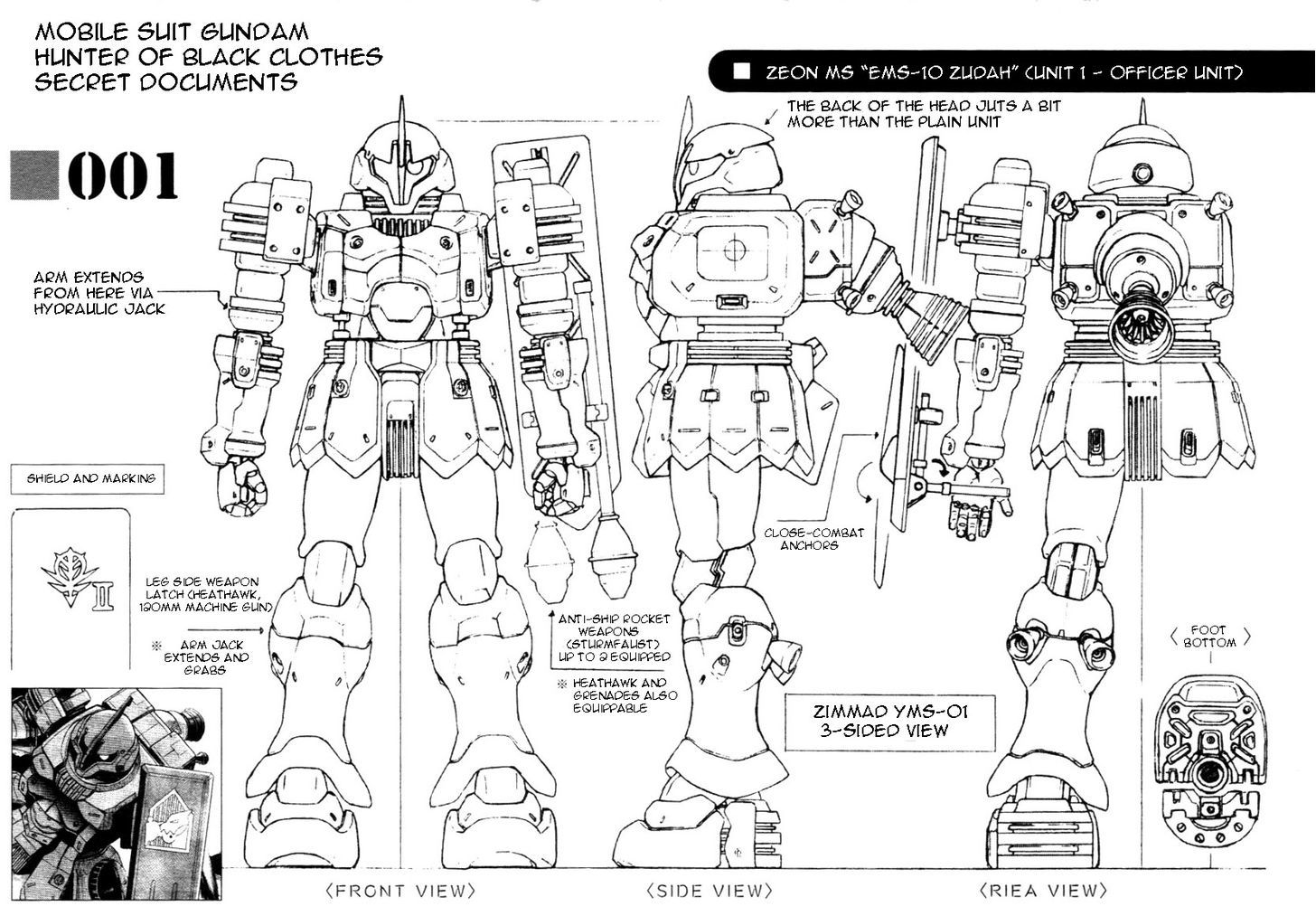 Kidou Sensei Gundam - Kokui No Kariudo Chapter 1 #175