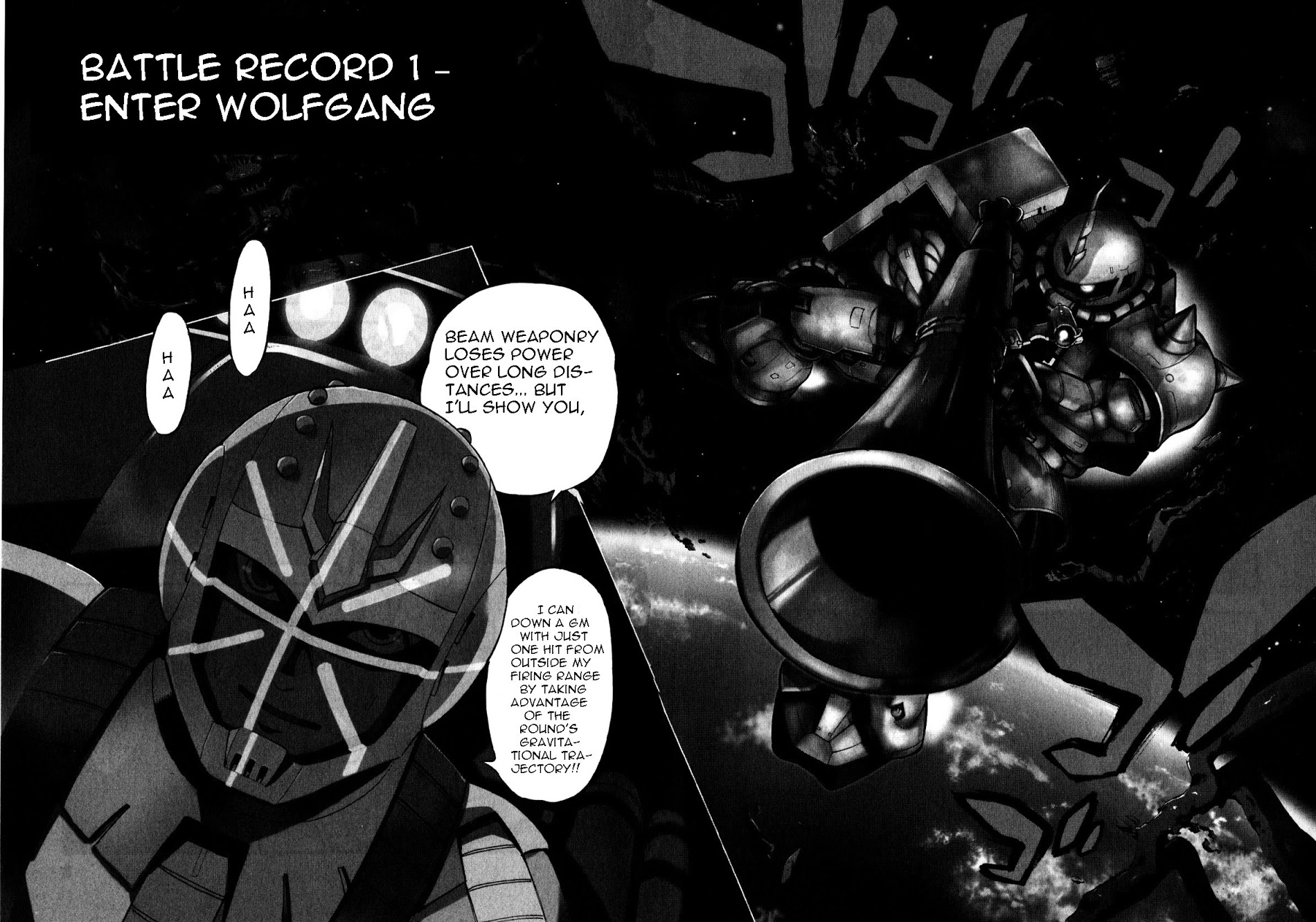 Mobile Suit Gundam: Hunter Of Black Clothes Chapter 0 #6