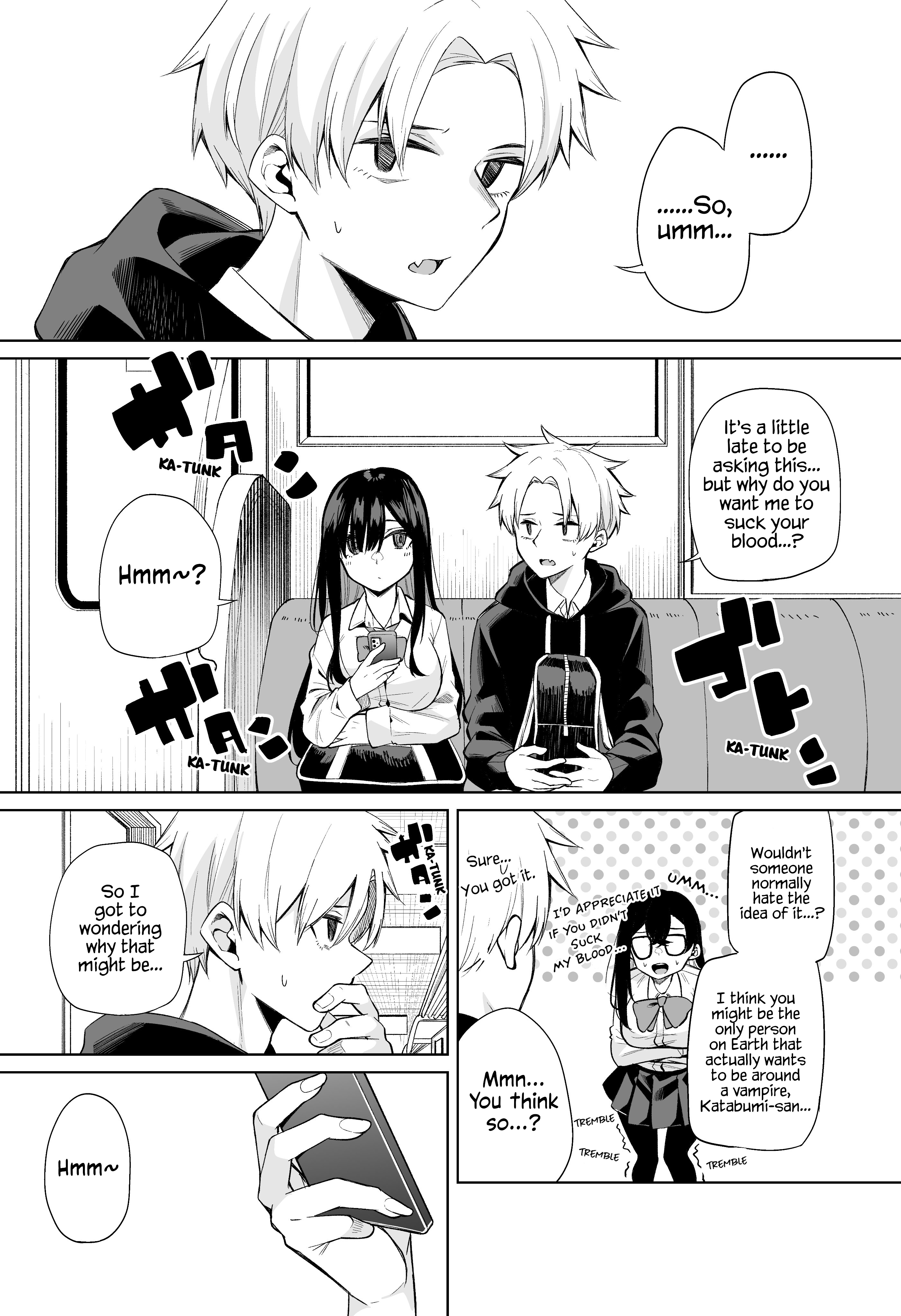 Katabami-San Wants To Get Sucked By A Vampire. Chapter 5 #1