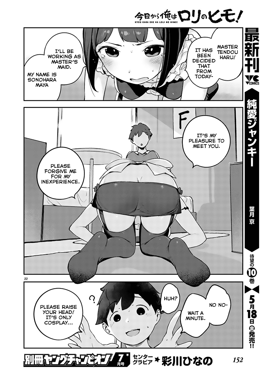 Kyou Kara Ore Wa Loli No Himo! Chapter 2 #22