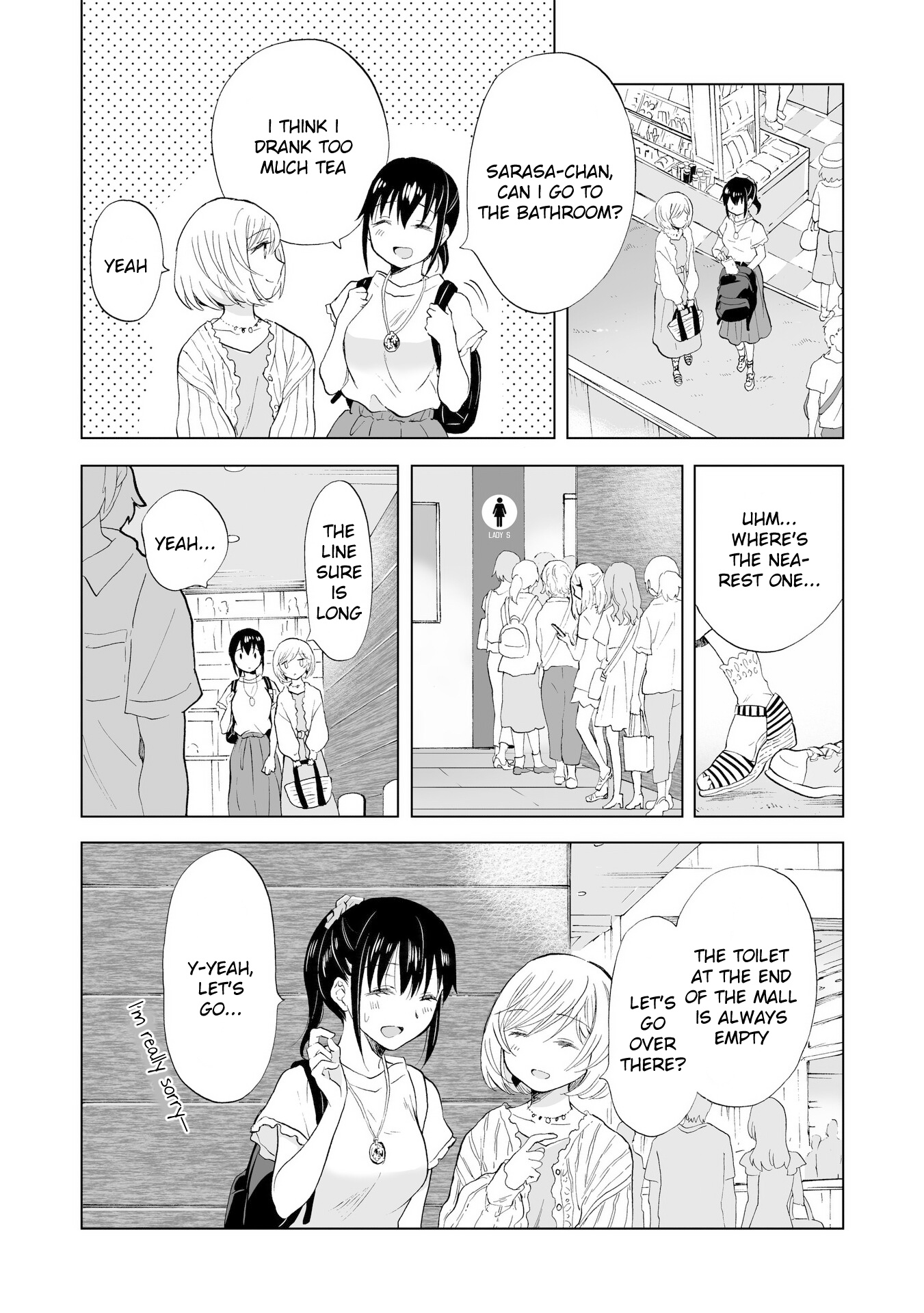 Yuri Sm De Futari No Kimochi Wa Tsunagarimasu Ka? Chapter 13.2 #8