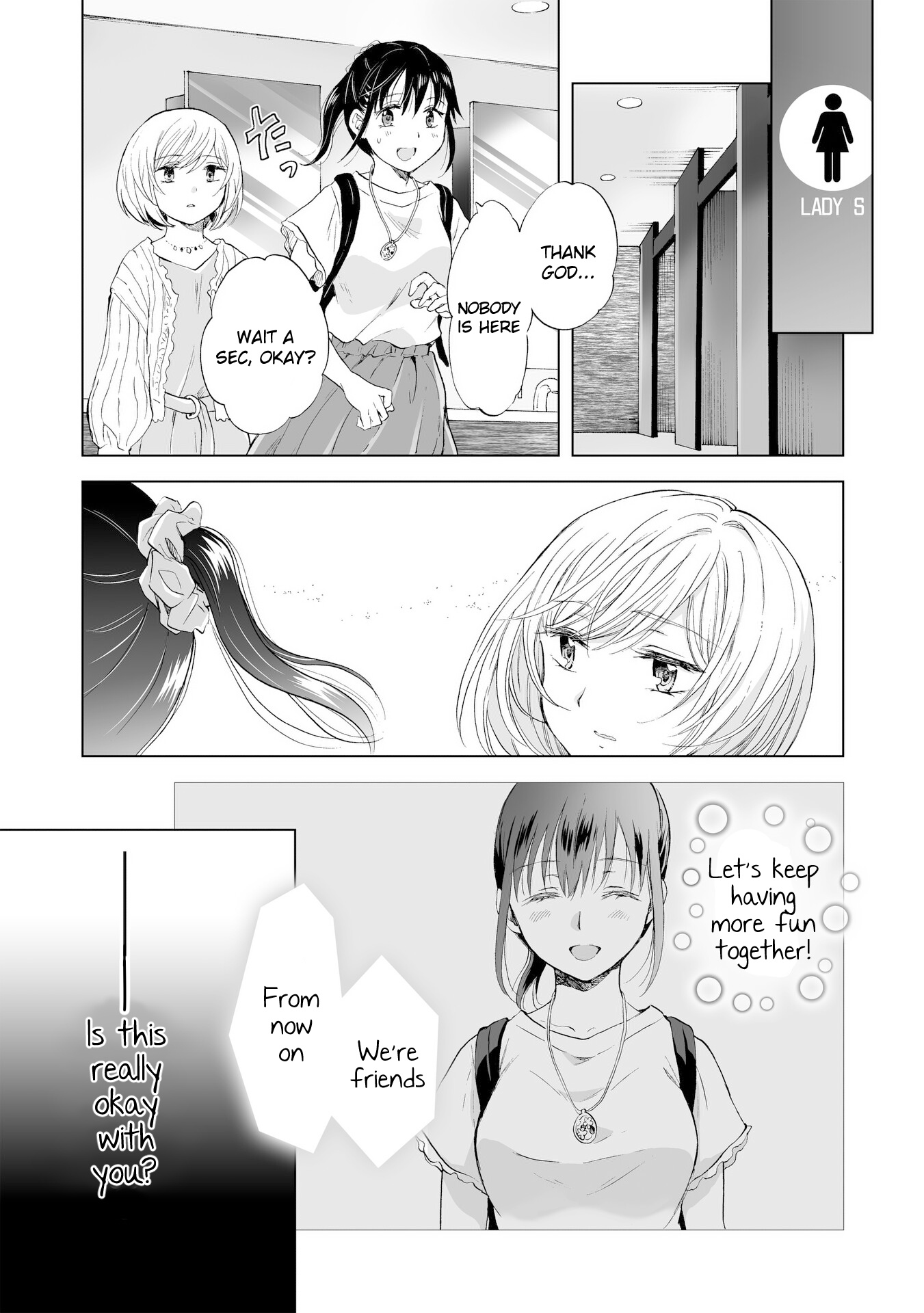 Yuri Sm De Futari No Kimochi Wa Tsunagarimasu Ka? Chapter 13.2 #13