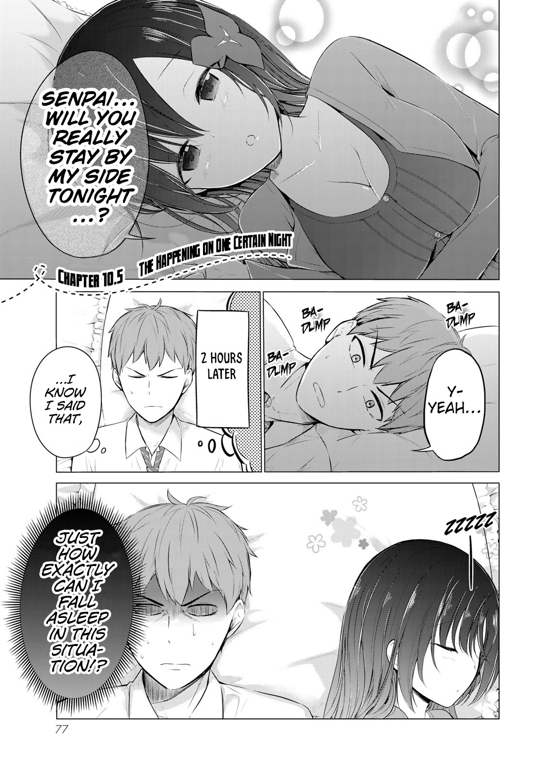 The Student Council President Solves Everything On The Bed Chapter 10.5 #2