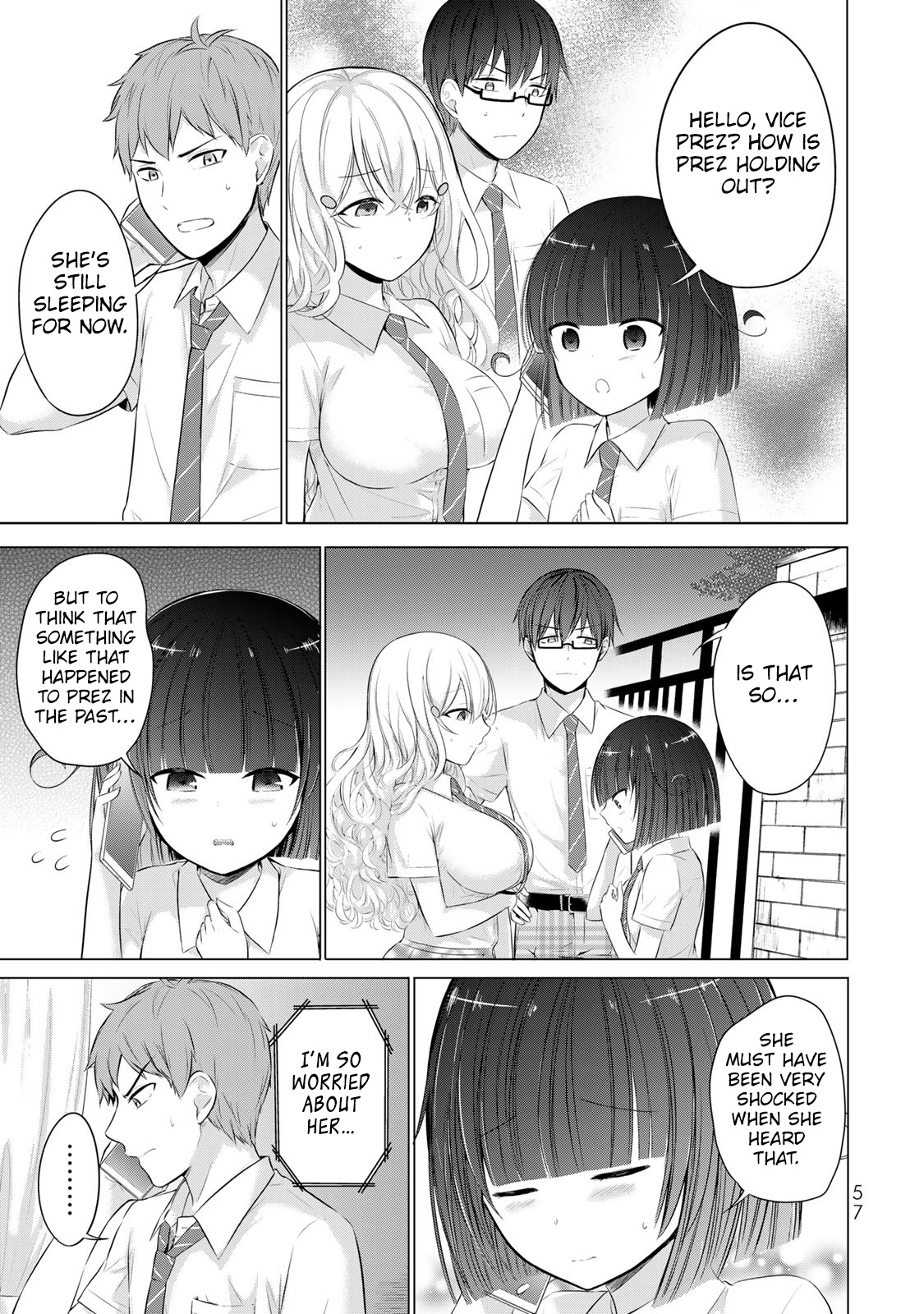The Student Council President Solves Everything On The Bed Chapter 10 #14