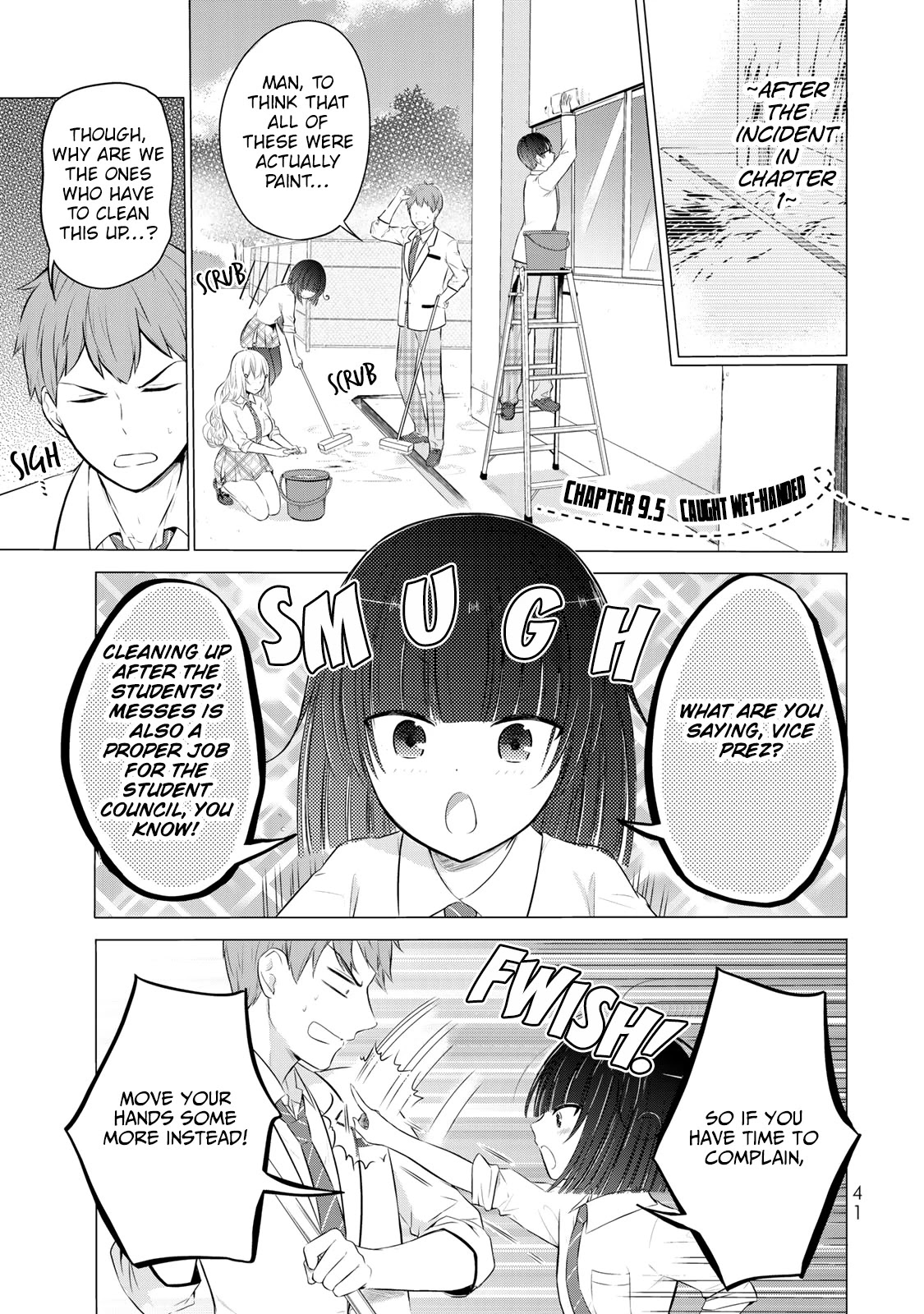 The Student Council President Solves Everything On The Bed Chapter 9.5 #2