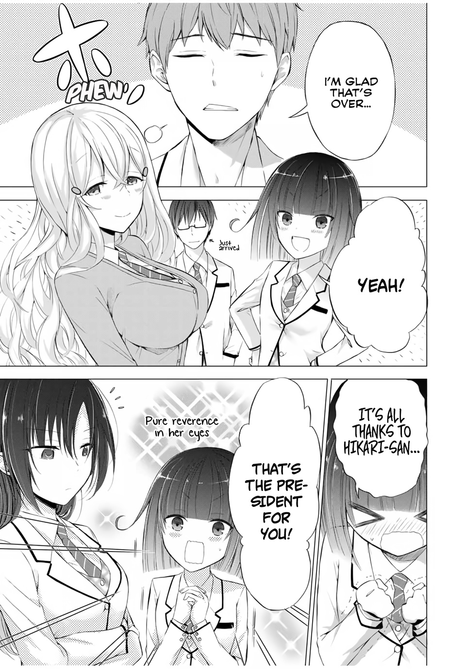 The Student Council President Solves Everything On The Bed Chapter 5.2 #9