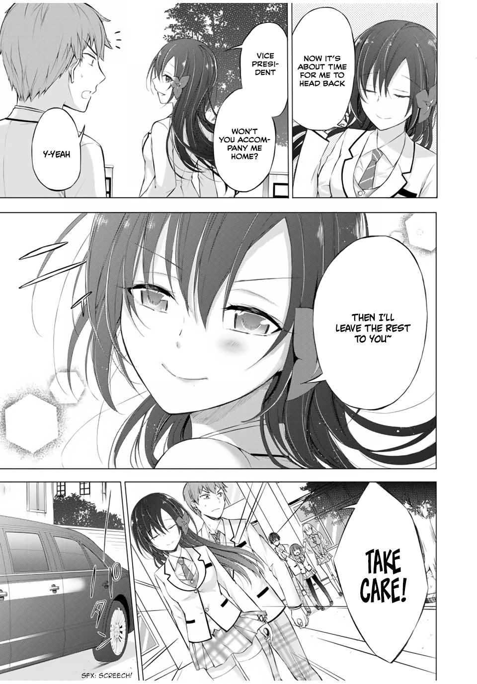 The Student Council President Solves Everything On The Bed Chapter 5.2 #11