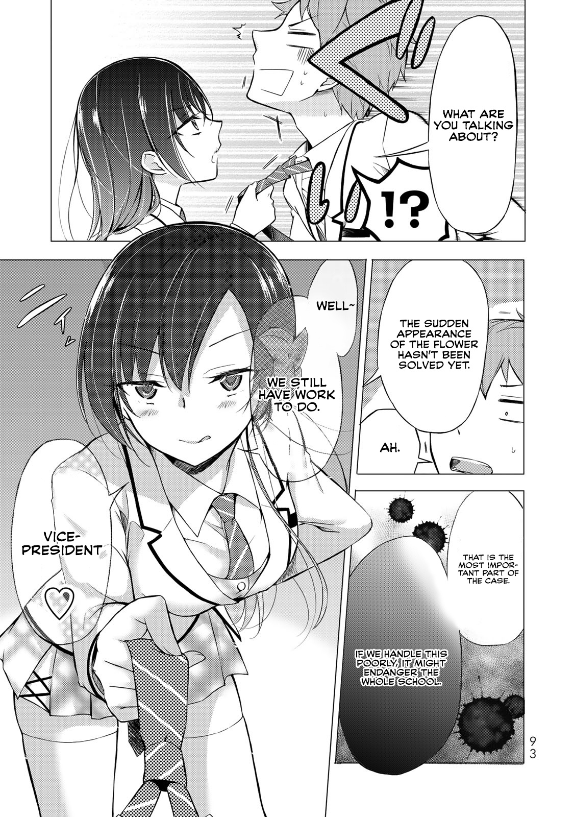 The Student Council President Solves Everything On The Bed Chapter 2.5 #23