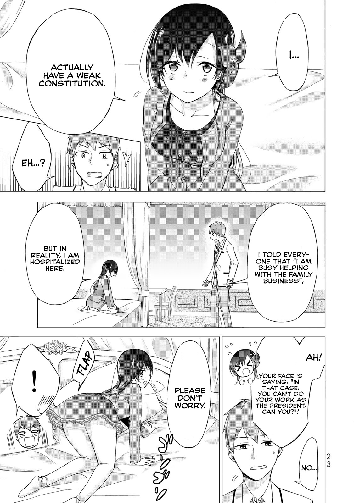 The Student Council President Solves Everything On The Bed Chapter 1 #21