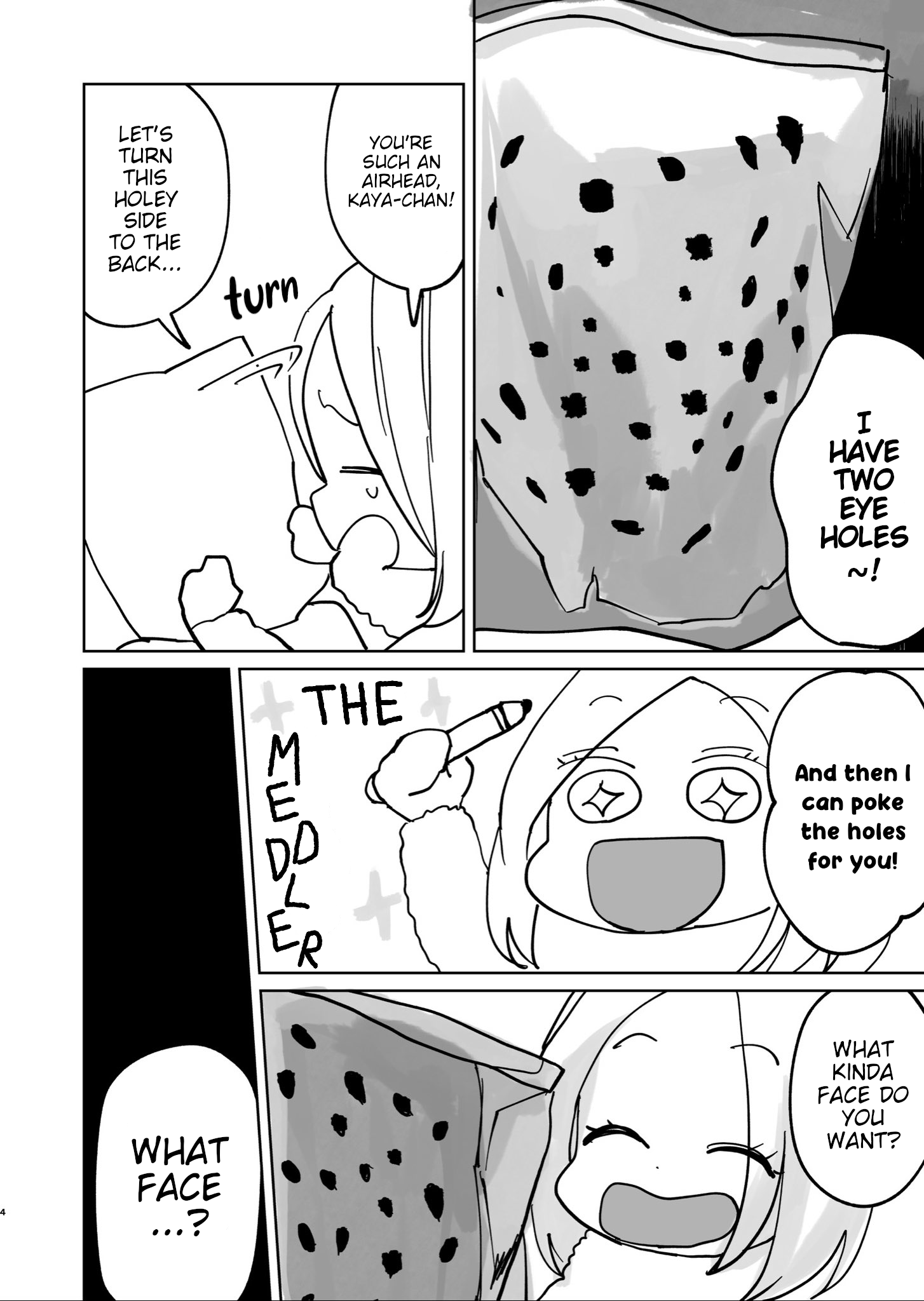 Kaya-Chan Wa Kowakunai Extras Chapter 2 #4