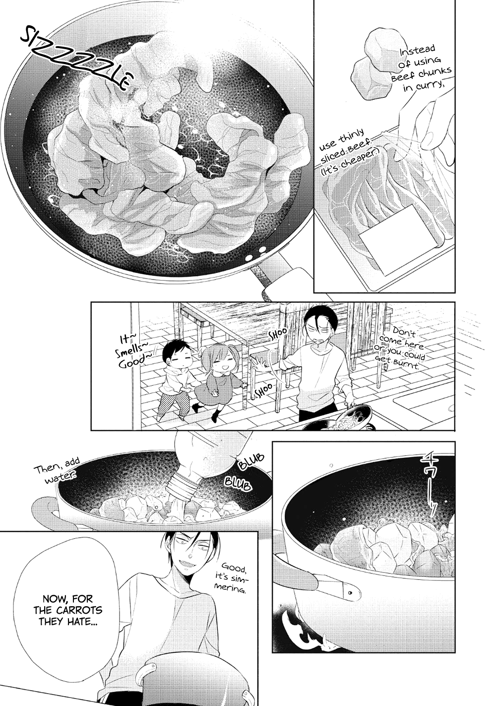 Papa To Oyaji No Uchi Gohan Chapter 1 #33