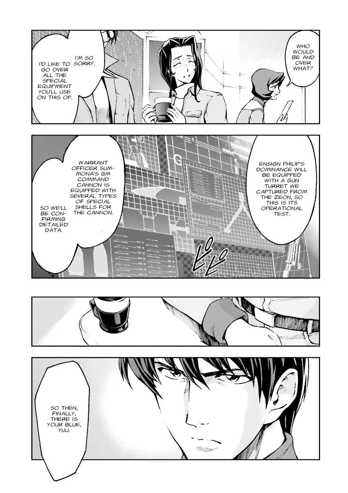 Kidou Sensei Gundam Gaiden - The Blue Destiny (Taichi You) Chapter 14 #15