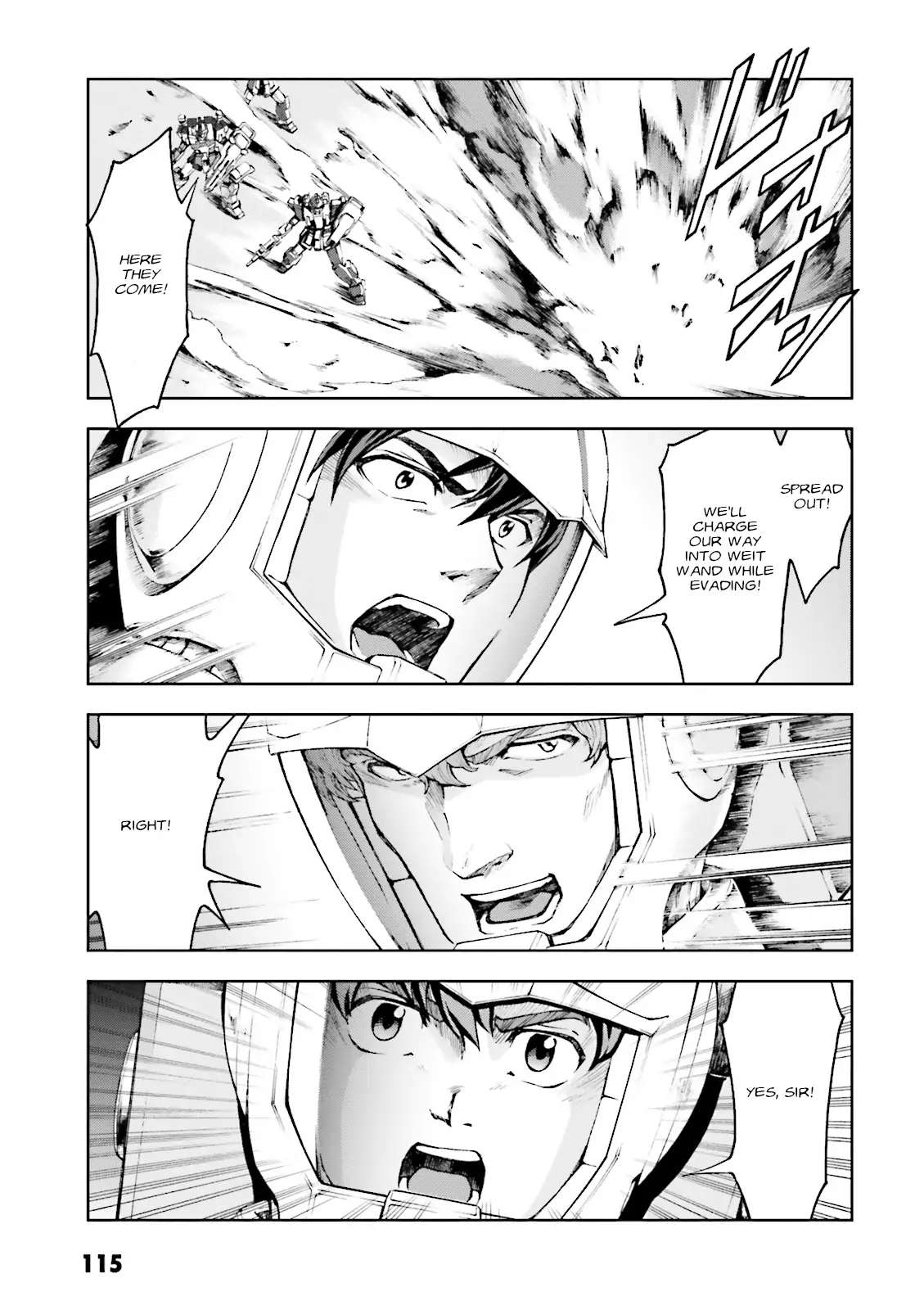 Kidou Sensei Gundam Gaiden - The Blue Destiny (Taichi You) Chapter 14 #24