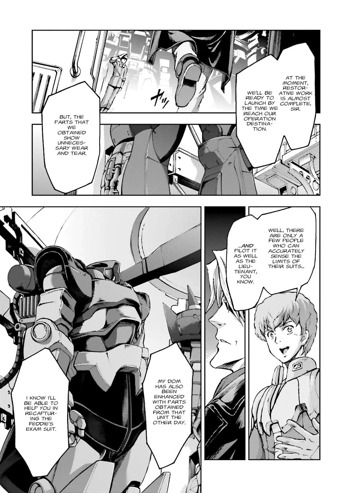 Kidou Sensei Gundam Gaiden - The Blue Destiny (Taichi You) Chapter 14 #34