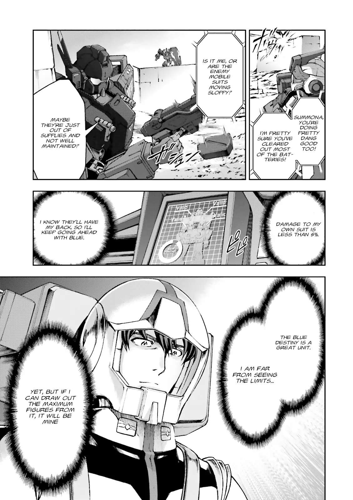 Kidou Sensei Gundam Gaiden - The Blue Destiny (Taichi You) Chapter 14 #49