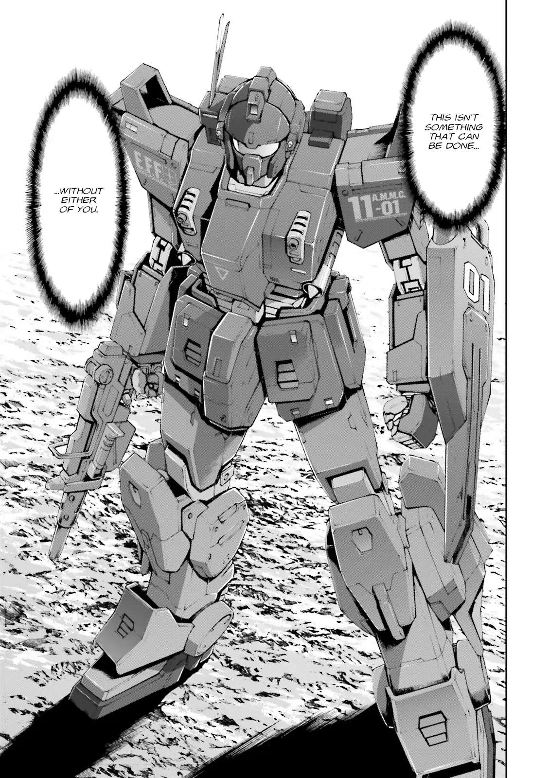 Kidou Sensei Gundam Gaiden - The Blue Destiny (Taichi You) Chapter 14 #55