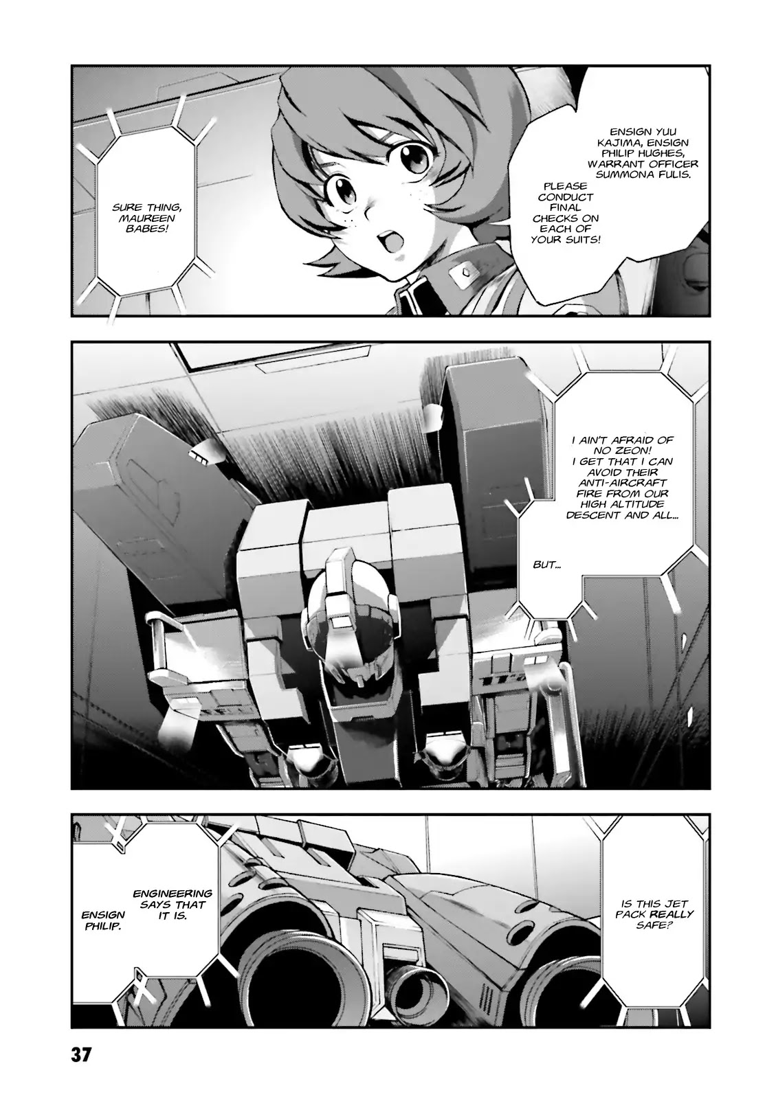 Kidou Sensei Gundam Gaiden - The Blue Destiny (Taichi You) Chapter 2 #5