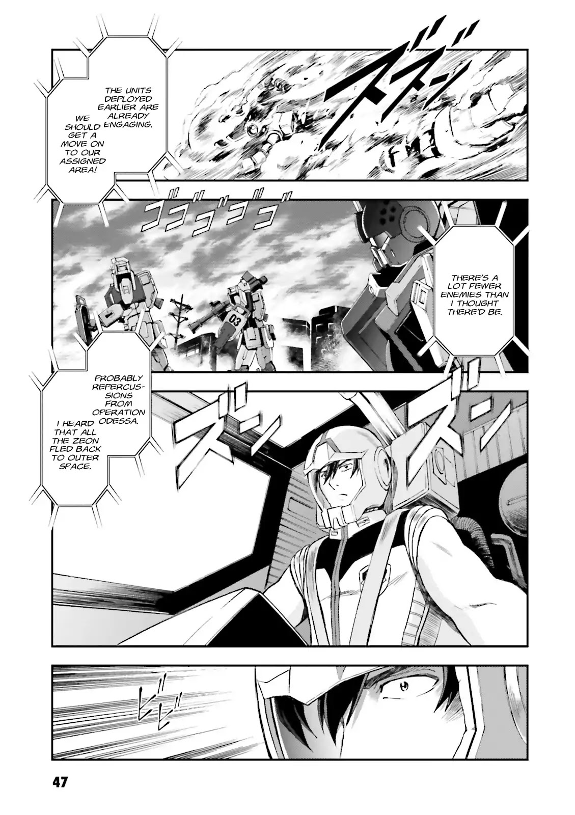 Kidou Sensei Gundam Gaiden - The Blue Destiny (Taichi You) Chapter 2 #15