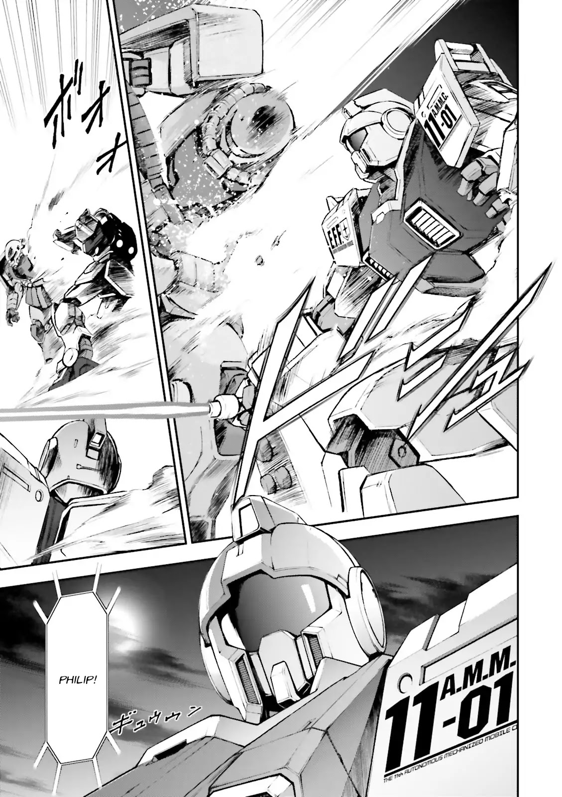 Kidou Sensei Gundam Gaiden - The Blue Destiny (Taichi You) Chapter 2 #21