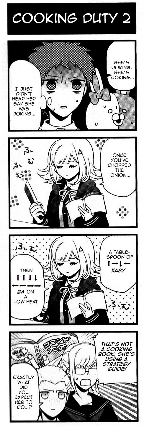 Super Danganronpa 2 4-Koma Kings Chapter 1 #34